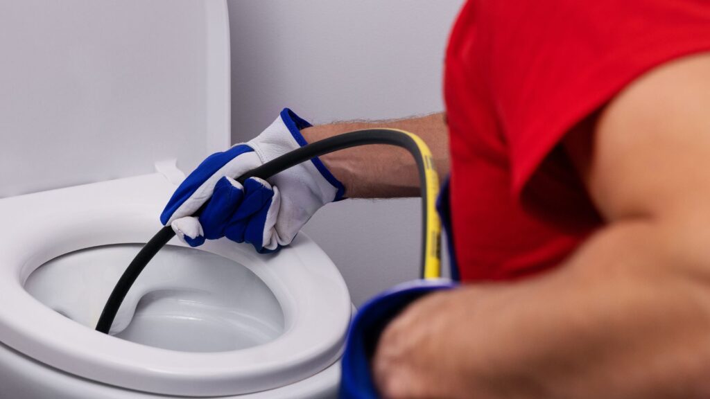 WC verstopft in Düsseldorf - Klempner in Düsseldorf - WC Reinigung - WC Verstopfung